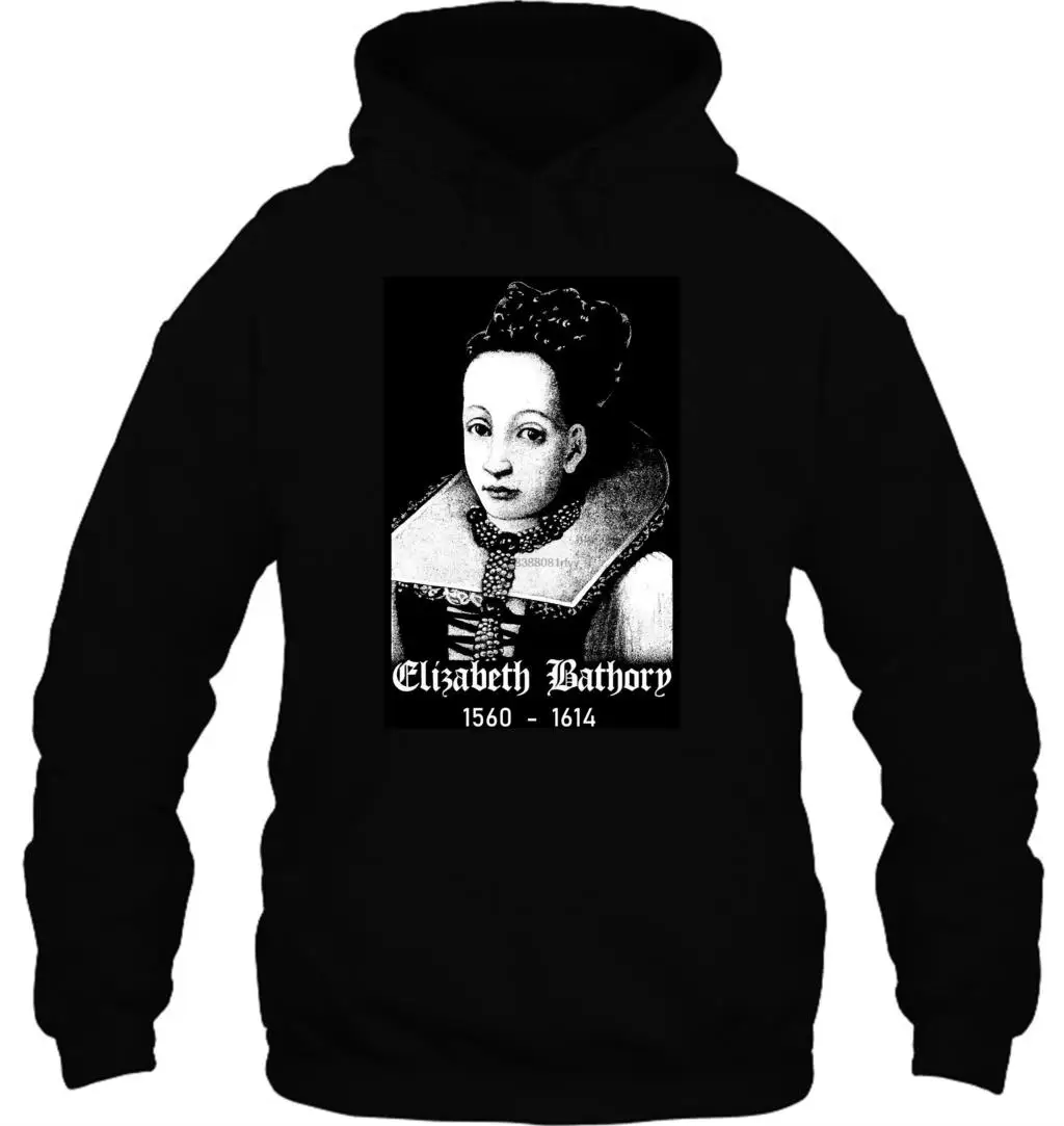 Мужская толстовка с капюшоном Elizabeth Bathory порочный убийца Металл Ретро Винтаж хипстер унисекс 1630 женская уличная одежда
