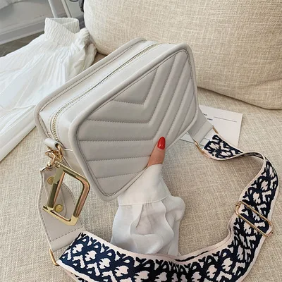 Fashion High Quality Fashion PU Ladies Shoulder Bags Clutch Bag For Women Messenger Bags Crossbody Shoulder Handbag - Цвет: White