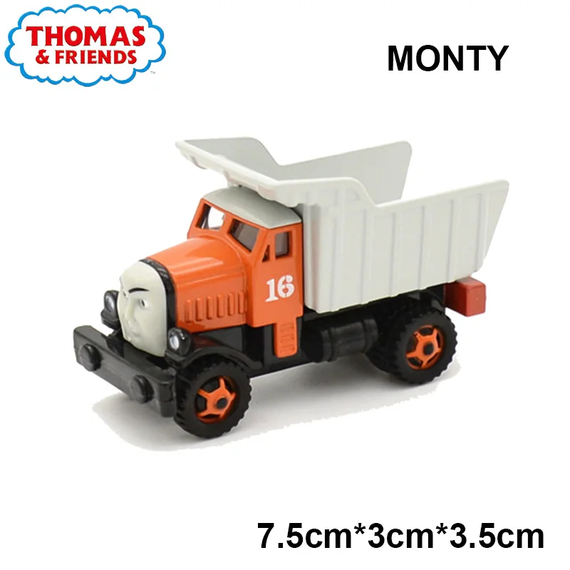 Томас и друзья, оригинальная Базовая Магнитная игрушка-поезд, Emily Rosie Donala Douglas, металлические Литые 1:43, игрушечные локомотивы, подарок - Цвет: monty