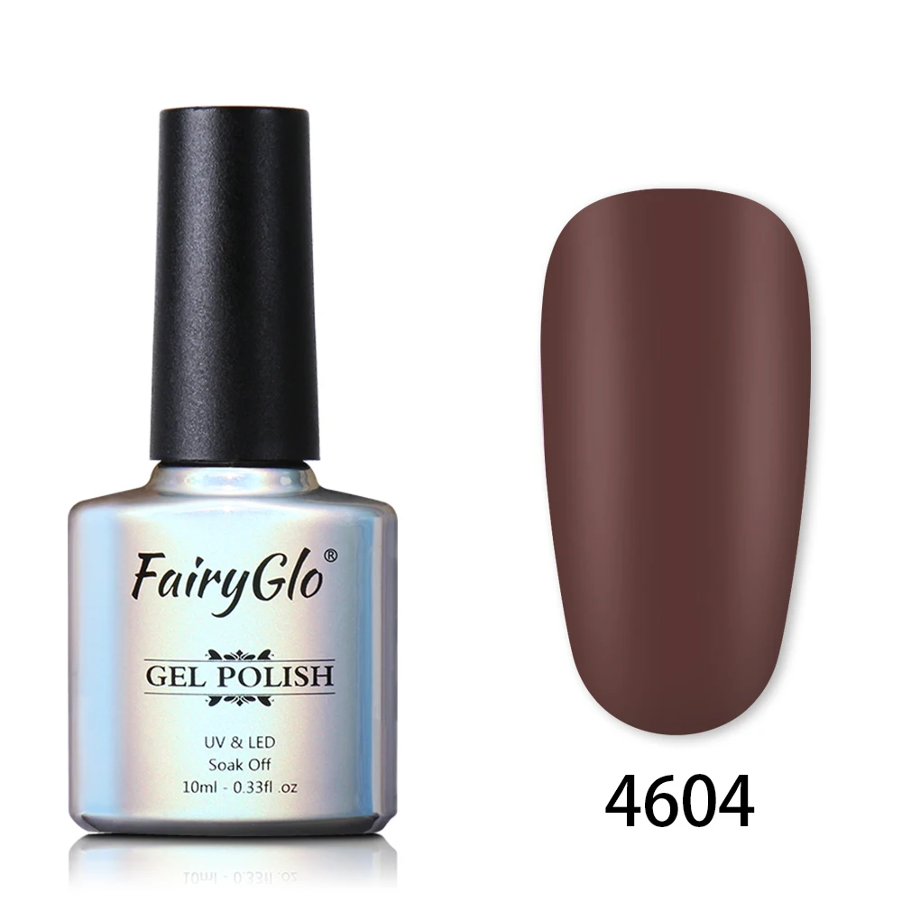 4604 FairyGlo 10 мл матовый гель для ногтей one step ногтей замочить от УФ-светодиодный Полупостоянный для ногтей гелем нет необходимости базовое, топовое покрытие гибридные Лаки - Цвет: 4604
