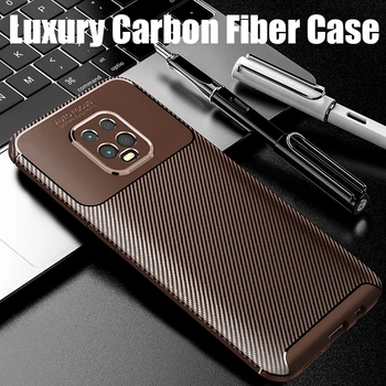 

For Xiaomi Redmi 10X 9 8 7 6 5 A K30 K20 Pro 5G Note 10 9 9S 8 8T 7 7S 6 5 Pro Luxury Carbon Fiber Cover Shockproof Phone Case