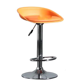 

Nordic minimalist bar chair modern personality high stool backrest cash register front desk rotary lift