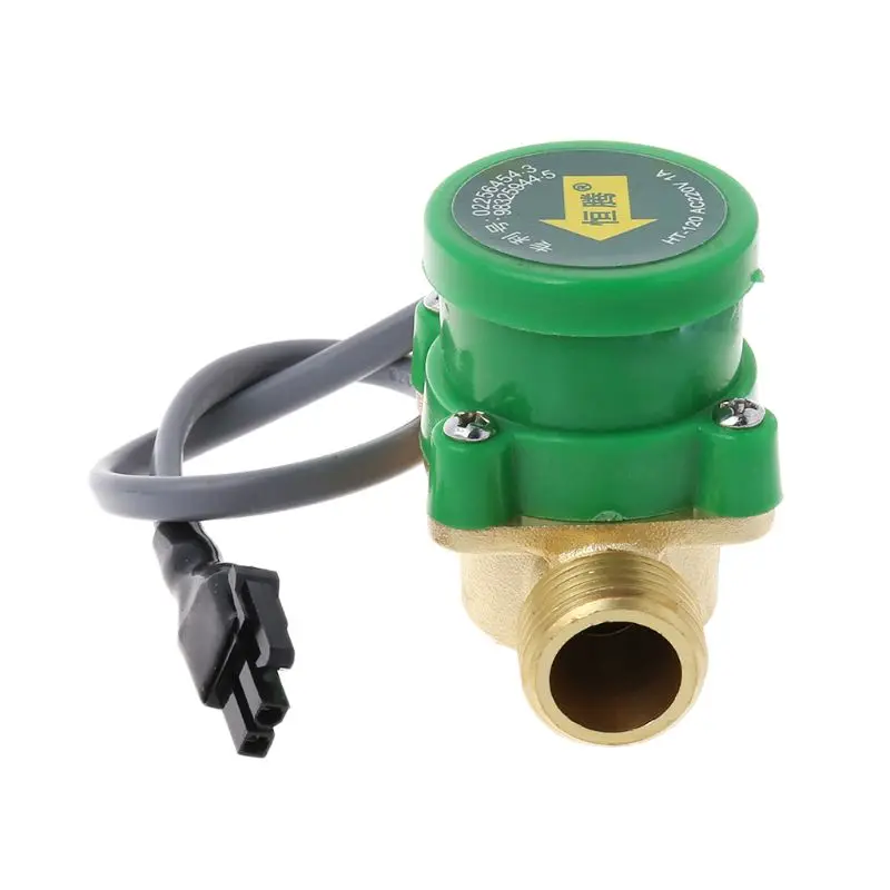 

Water Circulation Pump Flow Switch Cold & Hot Water 1.5A HT-120 G1/2 "-1/2"