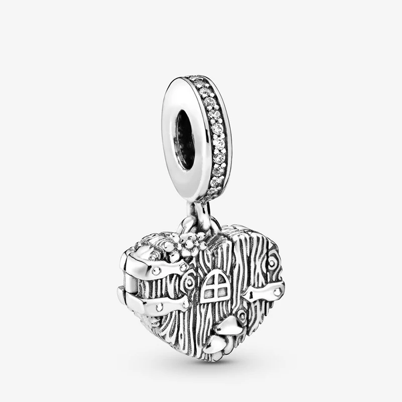 Autumn 925 Sterling Silver Beads The Little Mermaid Sebastian Charms fit Original Pandora Bracelets DIY Jewelry For Women - Цвет: pdl656