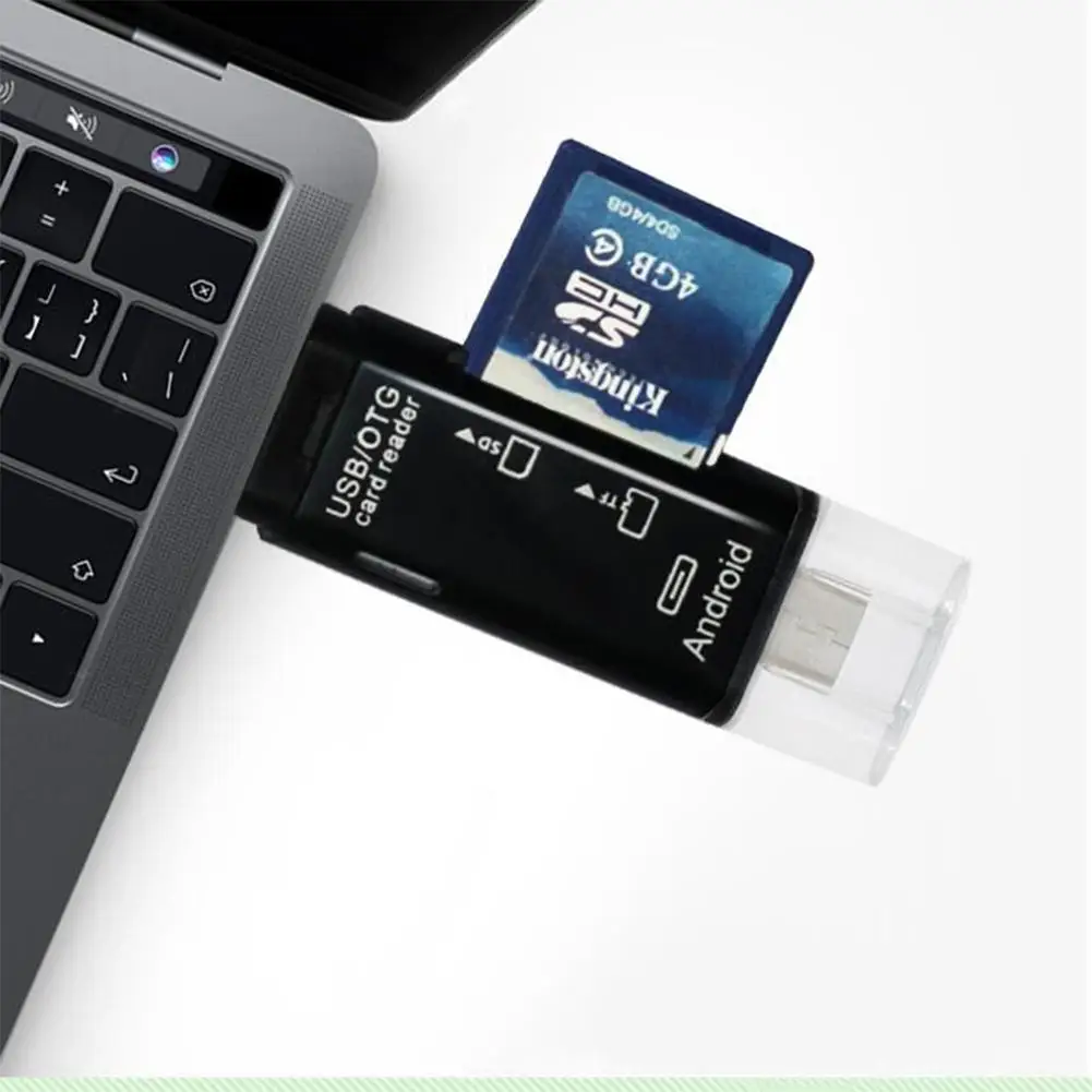Yiwa type-c OTG кард-ридер Micro USB OTG компьютер Многофункциональный кард-ридер
