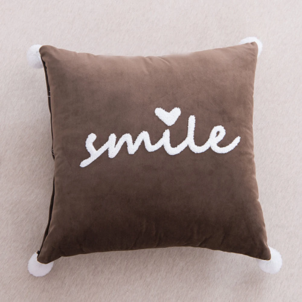 Christmas Pillow Case Tree Cotton Linen Cushion Cover Pillowcase Throw Pillow Home Decor Sofa Office Decorative - Цвет: 4
