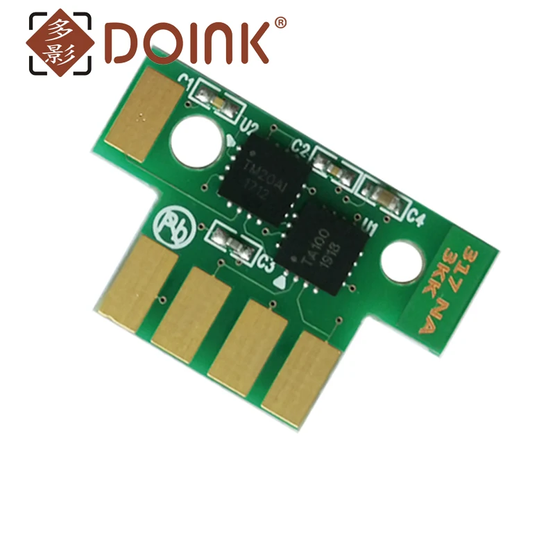 Тонер чип для Lexmark CS417 CS417dn CS517 CX417 CX417de CX517 CX517de 71B1HK0 71B1HC0 71B1HM0 71B1HY0 6K 3 5 K NA 4 шт.|Чип