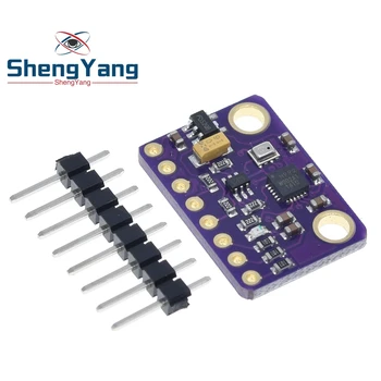 

MPU-9250 MPU9250 BMP280 SPI IIC/I2C 10DOF Acceleration Gyroscope Compass 9-Axis Sensor Board Module GY-91 For Arduino 3-5V Red