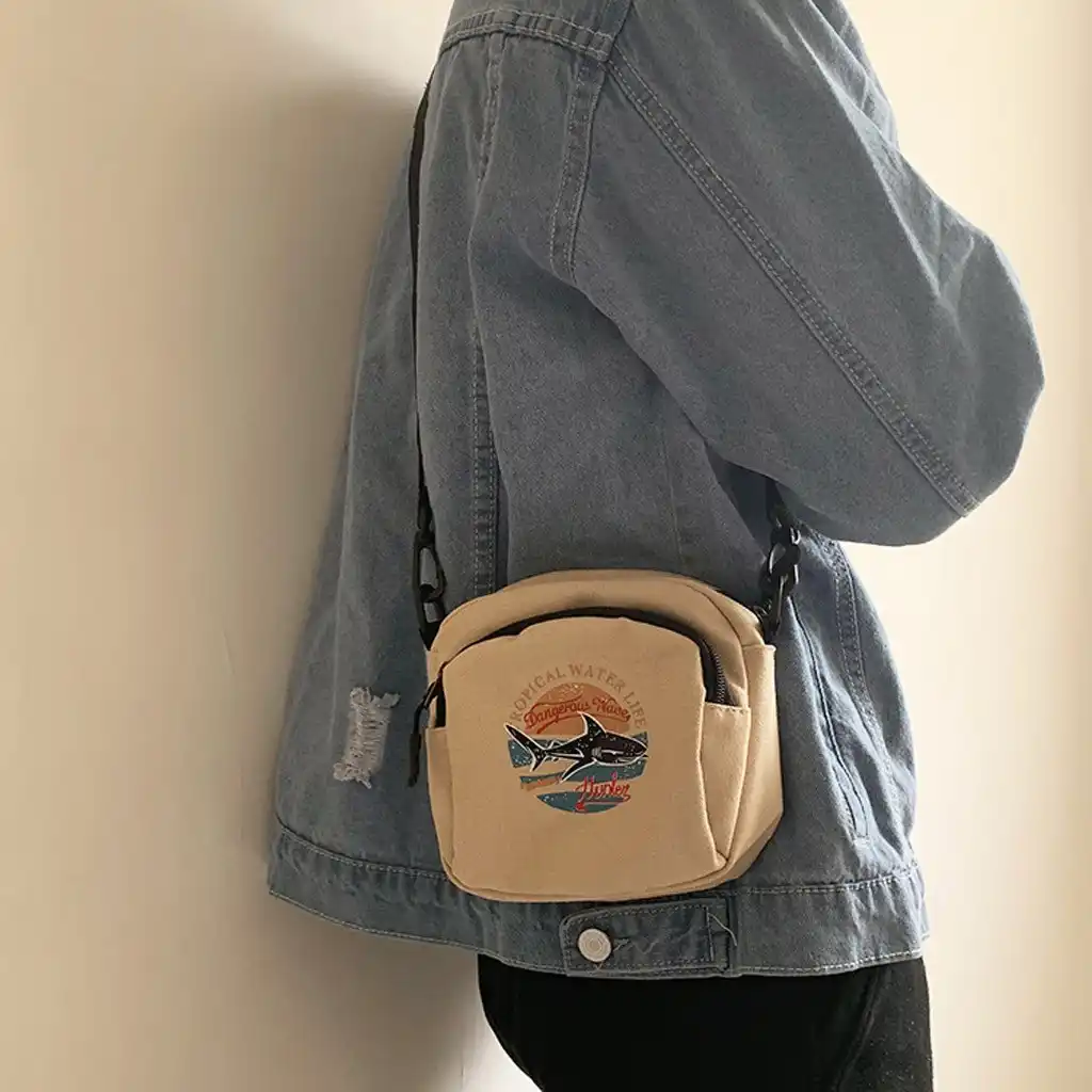 morrales de lona para mujer