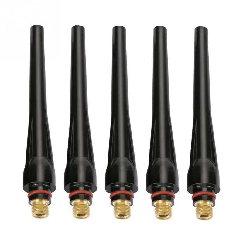 57Y02(Long) 57Y03(Medium) 57Y04(Short) Back for TIg Welding Torch WP-17/18/26 Black Firm and Durable
