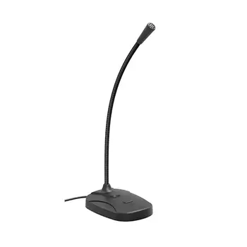 

Omnidirectional Microphone High Sensitivity USB Mic for PC/Laptop/Computer K1AB