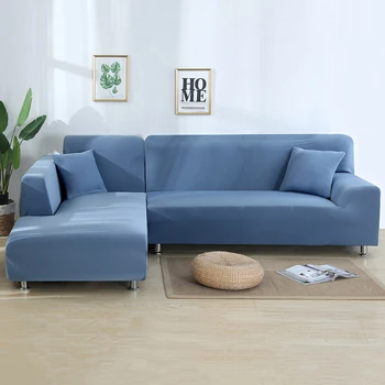 

Elastic Stretch Sofa Cover 1/2/3/4 Seater Sof Slipcover Couch Covers for Universal Sofas Livingroom Sectional L Shaped Slipcover