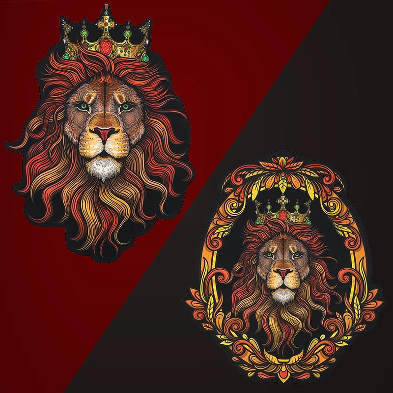

2Pcs Domineering 3DOversized lionAppliqueclothing patches jean jacketSewing accessoriesfree shipping products from aliexpress