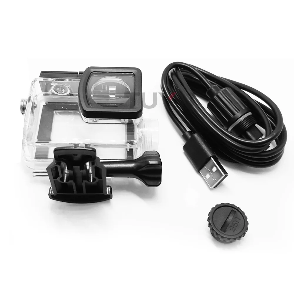 TUYU sj8 мотоцикл Водонепроницаемый чехол для SJCAM SJ8 pro/plus/Воздушный зарядный корпус экшн-камера для SJ8 зарядное устройство чехол - Цвет: sj8 motor housing