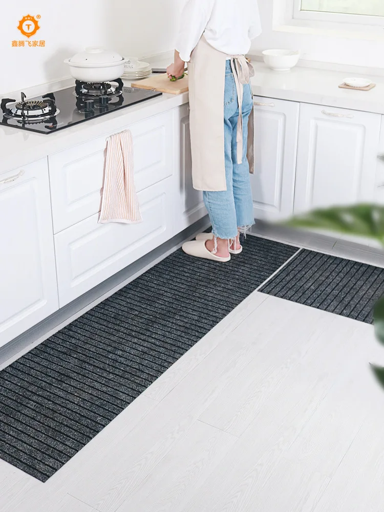Коврик для кухни абсорбция масла Противоскользящий коврик простой износостойкий толстый абсорбирующий коврик настраиваемый коврик поколение