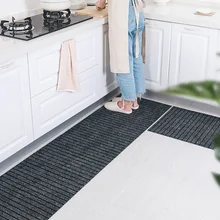 Wholesale Kitchen Floor Mat Oil Absorption Anti-slip Mat Simple Wear-Resistant Thick Absorbent Mat Customizable Mat a Generation