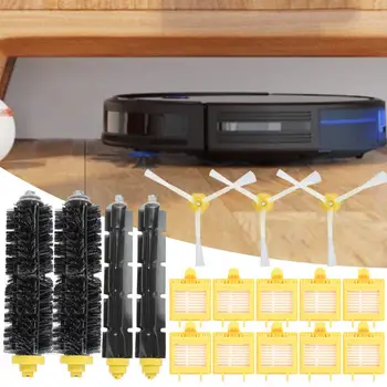 

Sweeping Robot Brush Washable Main Side Brush Filter Sweeping Robot Replacement Accessory Fit for iRobot 700 Series