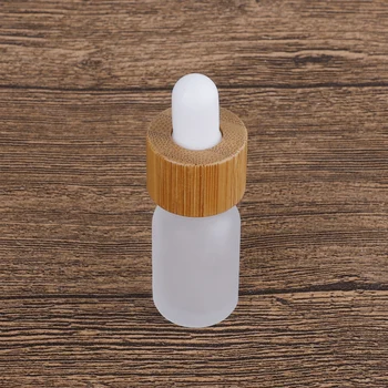 

50Pcs Frosted Clear Glass Bottles for Essential Oils Vials Containers with Droppers For Oil Blends Perfume DIY Dispenser