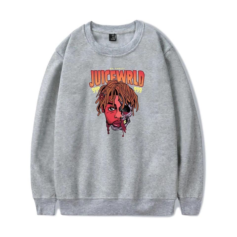 Juice Wrld хип-хоп толстовка с капюшоном, Мужская модная толстовка с длинными рукавами, новая популярная трендовая повседневная одежда