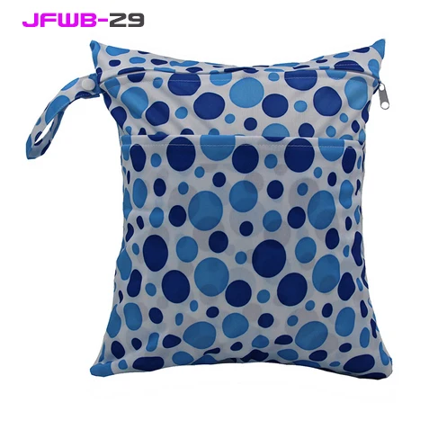Двойной молнии Многофункциональный Водонепроницаемый пуль водонепроницаемая сумка с рисунком героев из мультфильма; сумка для подгузников, органайзер для детских подгузников, сумка для детской спальни, сумка - Цвет: JFWB29