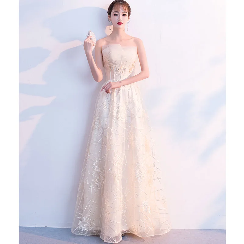JaneyGao Long Porm Dresses
