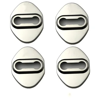 

4pcs Car Door Lock Cover Protector Case Sticker For Mazda 2 3 6 CX-5 CX-9 Axela Atenza Stainless Steel Car Styling