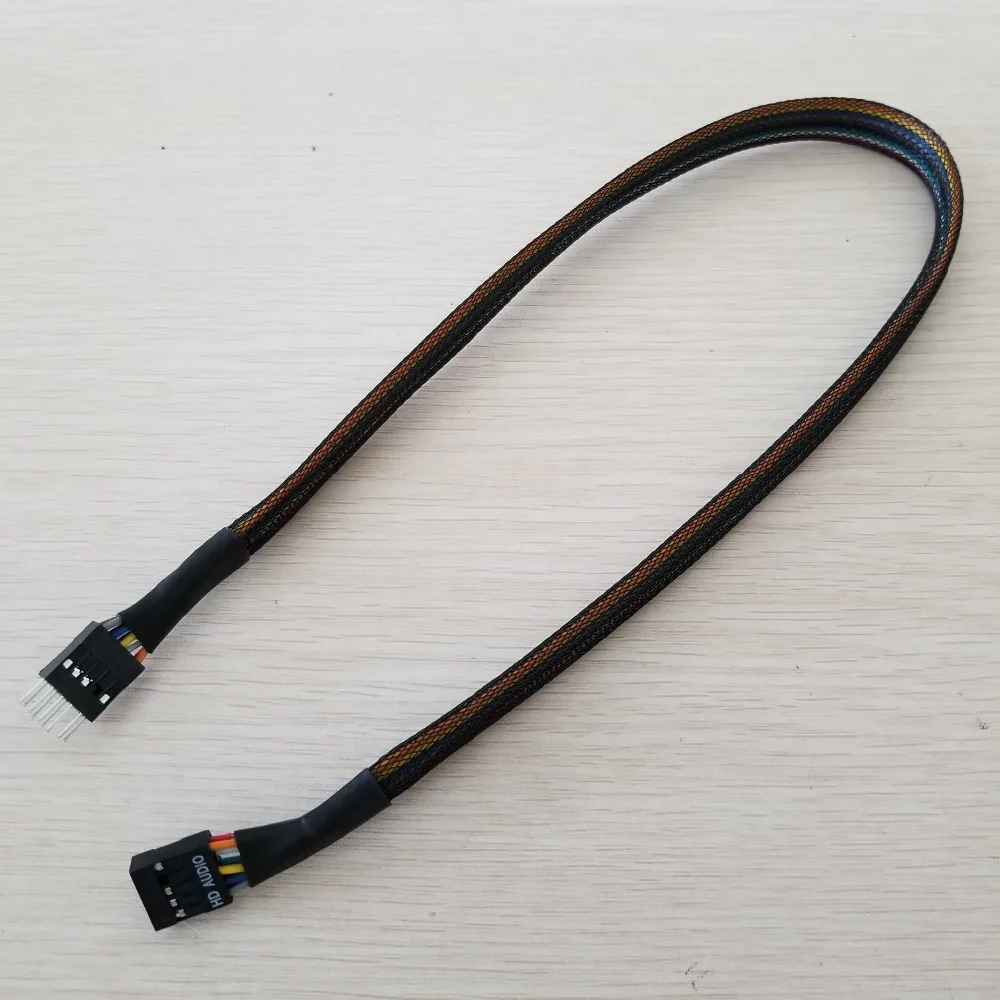 AC97 HD аудио Удлинительный кабель изготовленный из UL1007 22AWG провода для передней