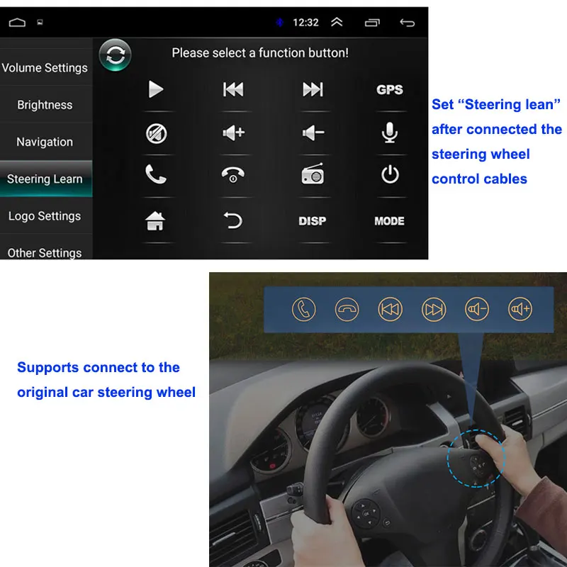 Essgoo 2din Android 9 1 автомобиль радио Bluetooth 'ƈ ГБ/1 ГБ RDS AM DAB Авто GPS навигации WIFI