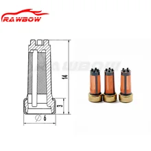 50 шт. MD619962 топливный инжектор микро фильтр 14*3*6 мм 11003 для Mitsubishi