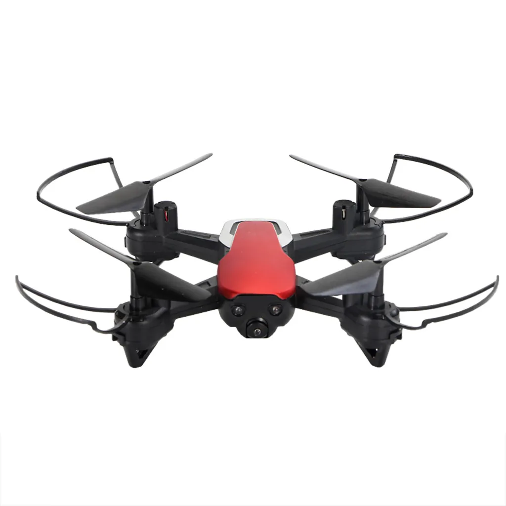 Красный PC Drone Quadcopter 2,4 Ghz Радиоуправляемый пульт дистанционного управления передатчик, Квадрокоптер вертолет Дрон удержание высоты 1128#2 - Цвет: Красный