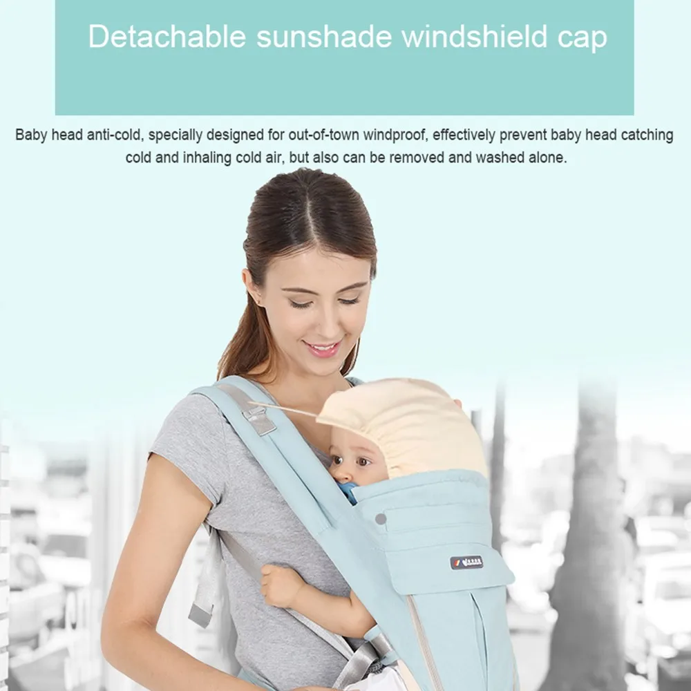 Эргономичный слинг рюкзак с Hipseat для новорожденных многофункциональный слинг обертывание Хипсит(пояс для ношения ребенка) кенгуру