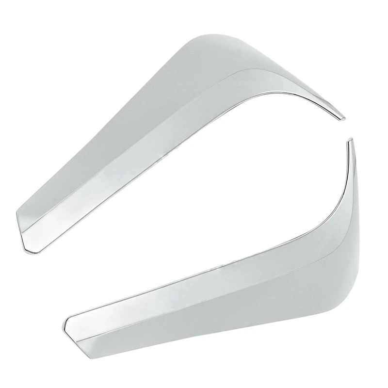 

Abs Chrome Rear Window Side Spoiler Wing Cover Trim for Highlander Kluger 14~18