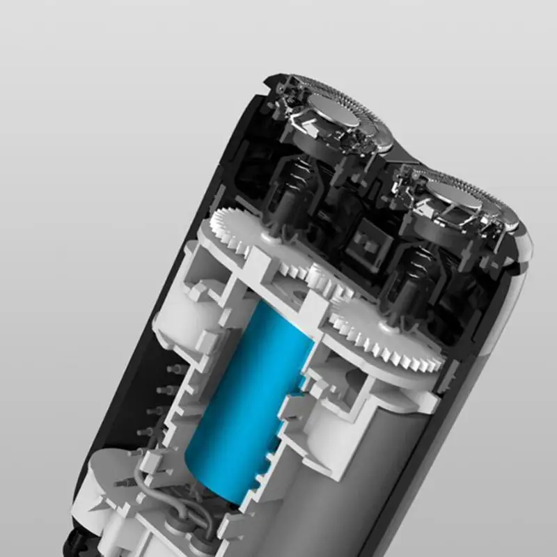 Xiaomi Mijia электробритва 2 плавающая головка Водонепроницаемая бритва бритвы USB перезаряжаемая Бритва для бороды для мужчин бритвенный станок
