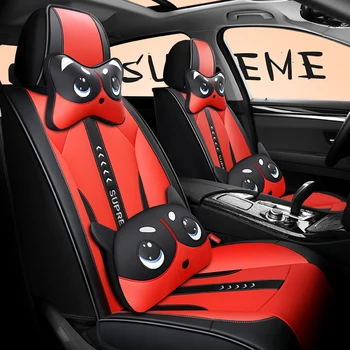 

Full Coverage Eco-leather auto seats covers PU Leather Car Seat Covers for chery tiggo 3 tiggo 5 tiggo t11