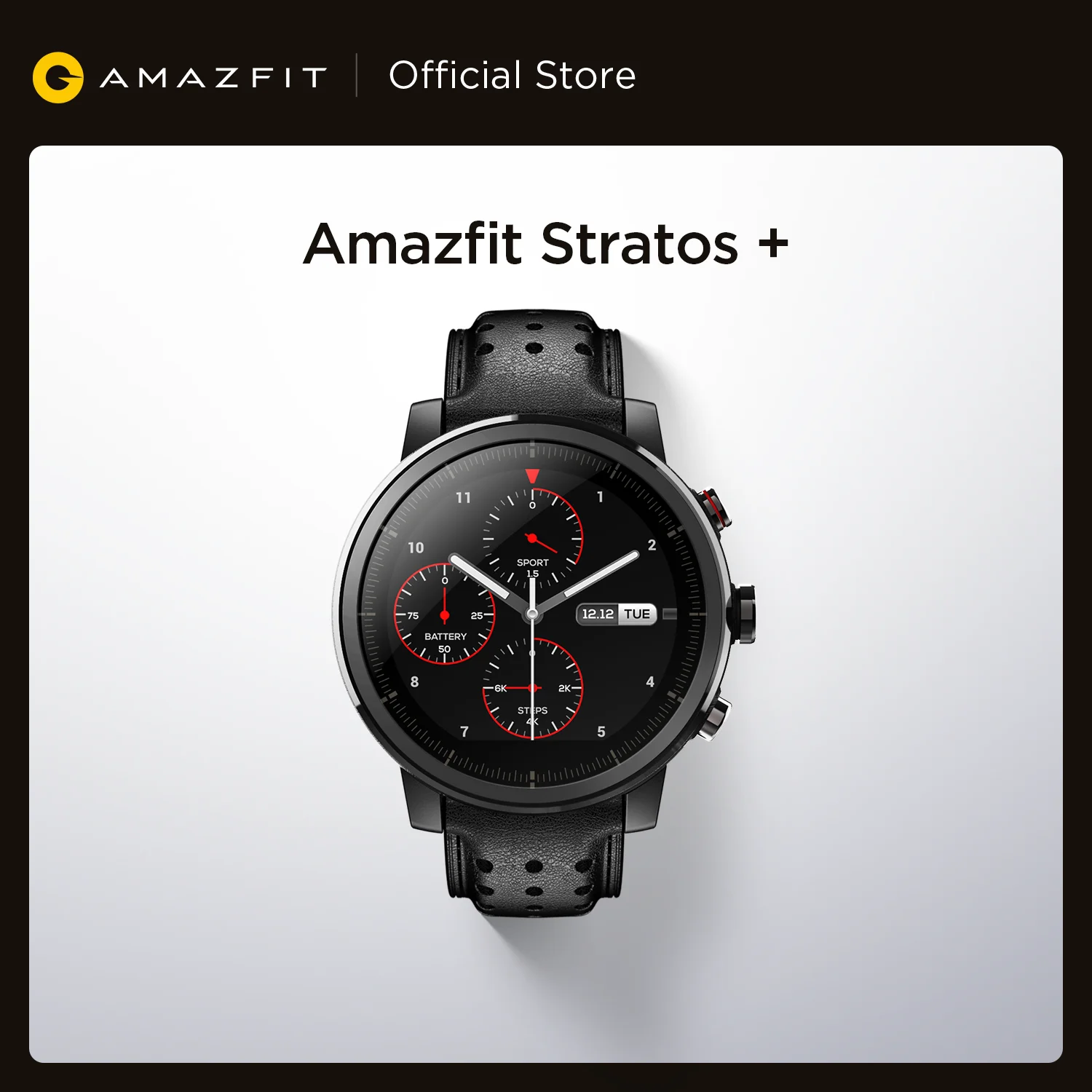 US $120.00 2019 New Amazfit Stratos Professional Smart Watch Genuine Leather Strap Gift Box Sapphire 2S for Android iOS Phone
