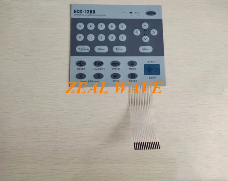 

Кнопка ЭКГ Iocare Кнопка пленки панель Переключатель ECG1200 ECG1201