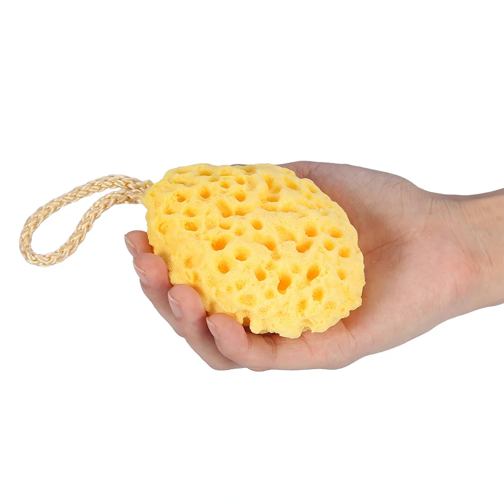 promotions bath ball sponge mesh exfoliating body for bathroom