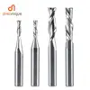 inch size UP Cut DOWN Cut Two Flutes carbide Spiral router bit 3.175mm 6.35 mm,CNC Router, Compression Wood End mill Cutter bits ► Photo 1/6