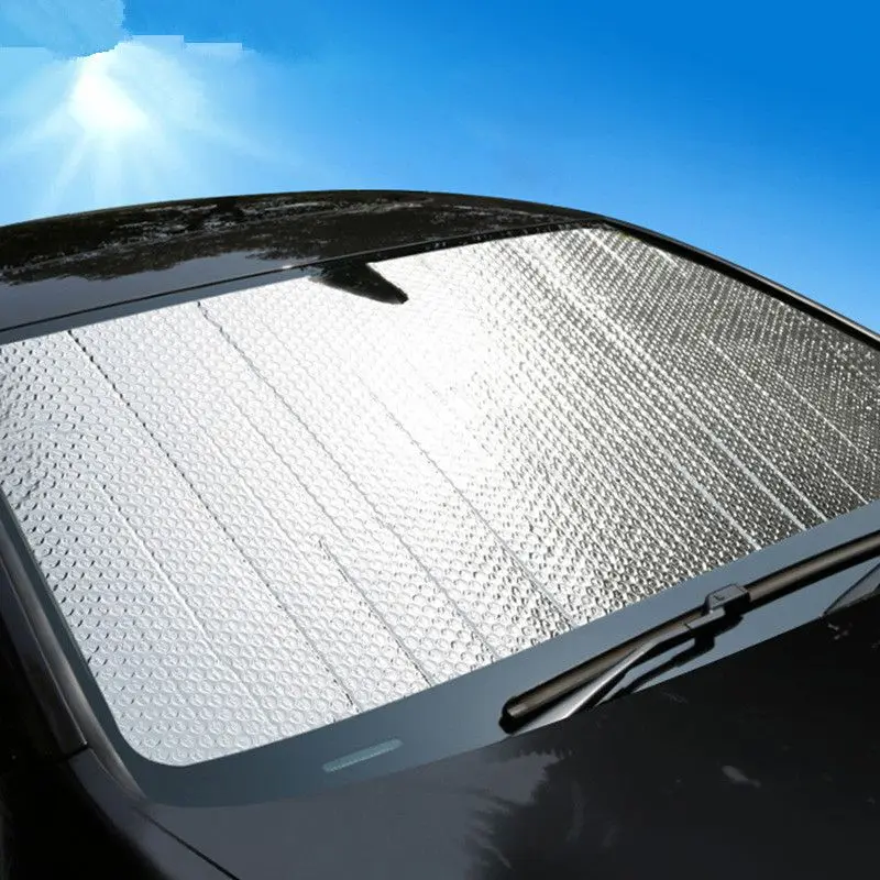 Cheap Universal Anti Snow Ice UV Protected Car Window Sunshade Sun Shade Visor Windshield Cover Double-side Car Sun Shades Accessories