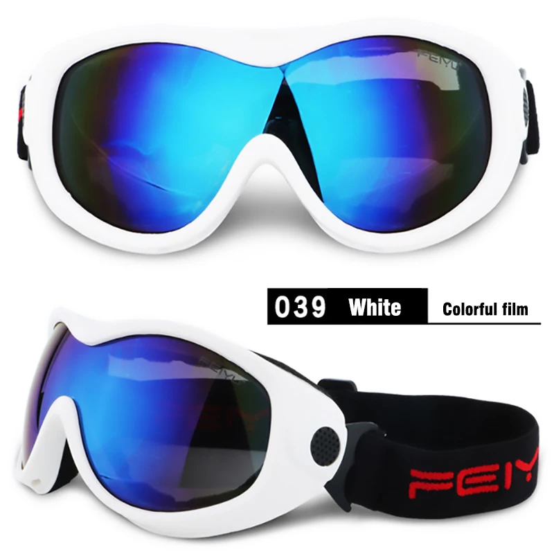 Masque De Ski Avec Lunettes Amovibles - Bleu - Unisexe - Neuf