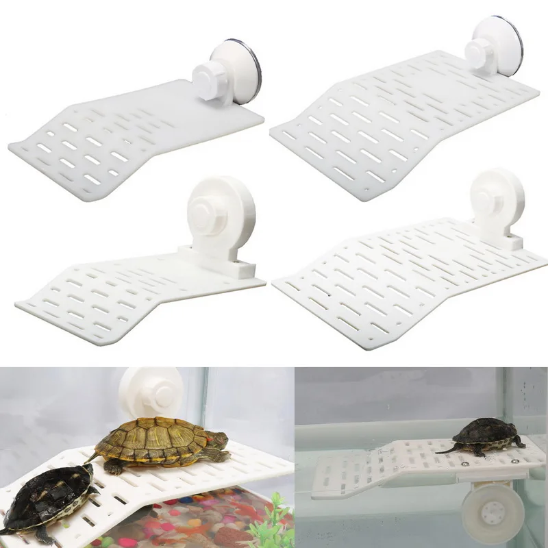 Пластиковая платформа для украшения черепахи 1 шт. гусеничная солнечная крыша