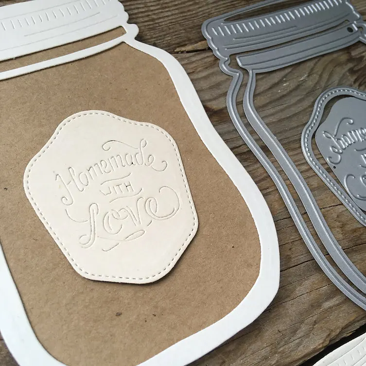 Mmao Crafts Metall- und Stahl-Stanzformen, neue verschiedene Dekorationen, Scrapbooking, Papier/Fotokarten, Prägestempel – Detail 12