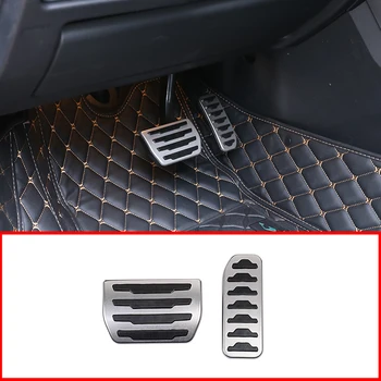 

For Land Rover Discovery Sport Range Rover Evoque Accessories Car Accelerator Footrest Brake Pedal Aluminum Auto Pedal Pads
