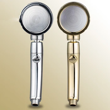 

Shower Head High-Pressure Air-Injection Accessories Adjustable Water Saving Shower Head Hot Sale