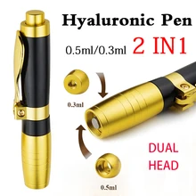 2 в 1 Мезотерапия пистолет без иглы для губ наполнители Amozier гиалуроновая ручка против морщин кожный наполнитель инъекции гиалуроновой кислоты ручка