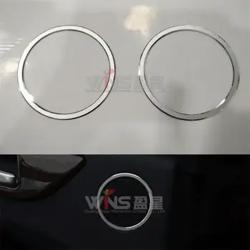 

Accessories For Mercedes Benz GLE Class Rear Door Speaker Chrome Decorative Trim 3D Sticker Interior Mouldings Car Styling