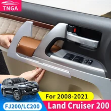 Dla Toyota Land Cruiser 200 LC200 modyfikacja wnętrza klamka do drzwi samochodowych przycisk panelowy montaż oryginalny samochód zestaw akcesoriów  2021-2008 2020 2019 2018 2017 2016 2015 2014 2013 2012 2011 2010 2009