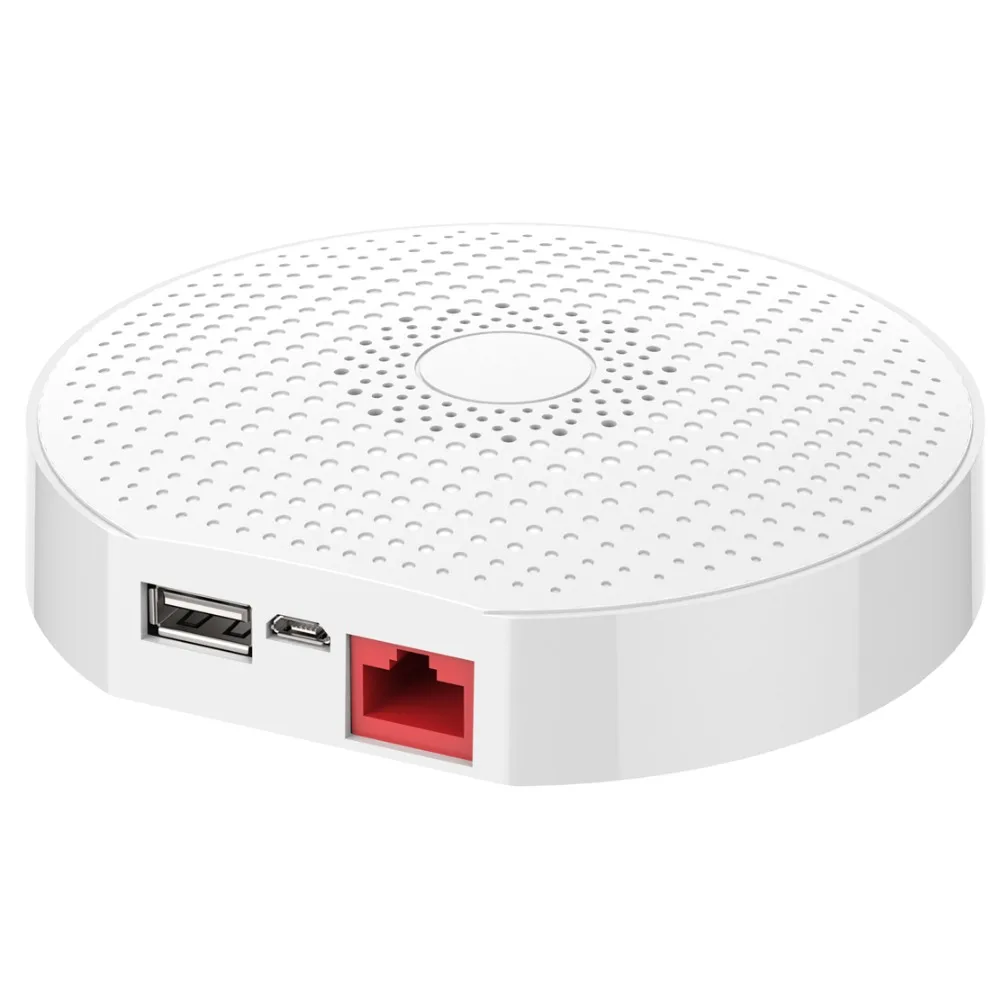Heiman Zigbee Smart gateway wifi-концентратор Управление по смартфону приложение может быть совместимо с датчиками 100 шт