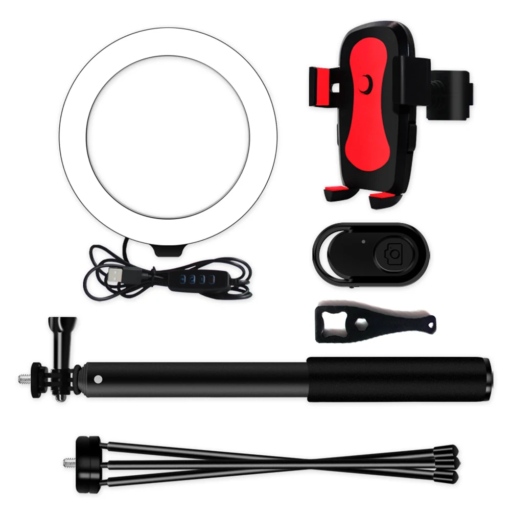 USB с регулируемой яркостью 80 шт. светодиодная вспышка для селфи Ringlight фотография кольцо видео свет 10 яркость регулируемые уровни камера заполняющий свет