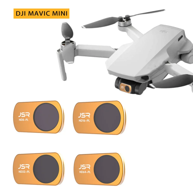 Для DJI Mavic мини-фильтр UV/CPL/ND64 PL/ND8 ND16-PL ND32 Ночная звезда набор Оптических стеклянных фильтров для DJI Дрон камера аксессуары